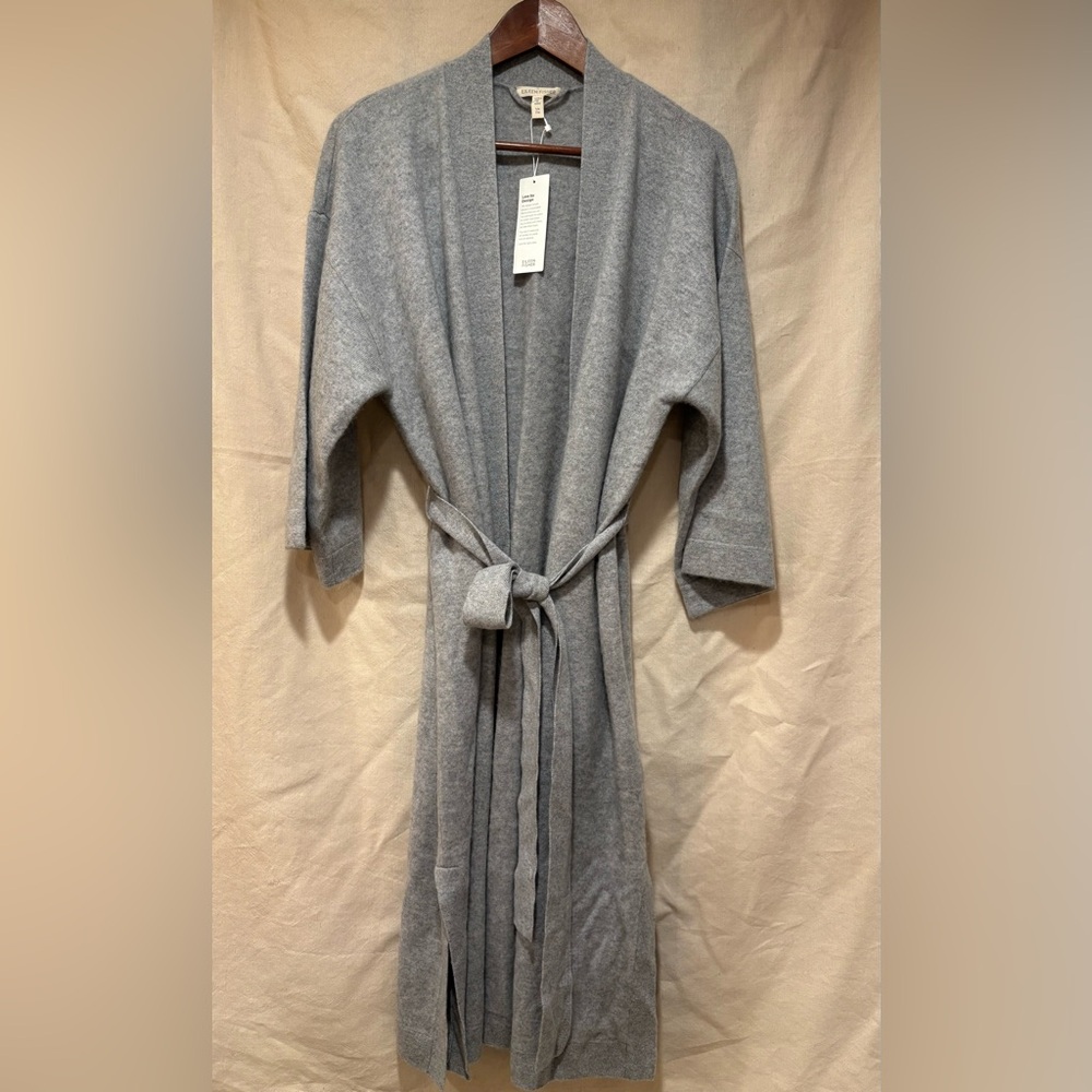 EILEEN FISHER cashmere long cardigan NWT